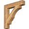 Ekena Millwork Balboa Block Rough Sawn Bracket, Western Red Cedar, 4"W x 24"D x 24"H BKT04X24X24BOA05RWR - alternate 1